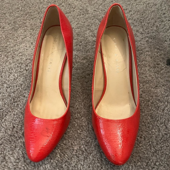 Kelly & Katie red heels - Picture 2 of 5